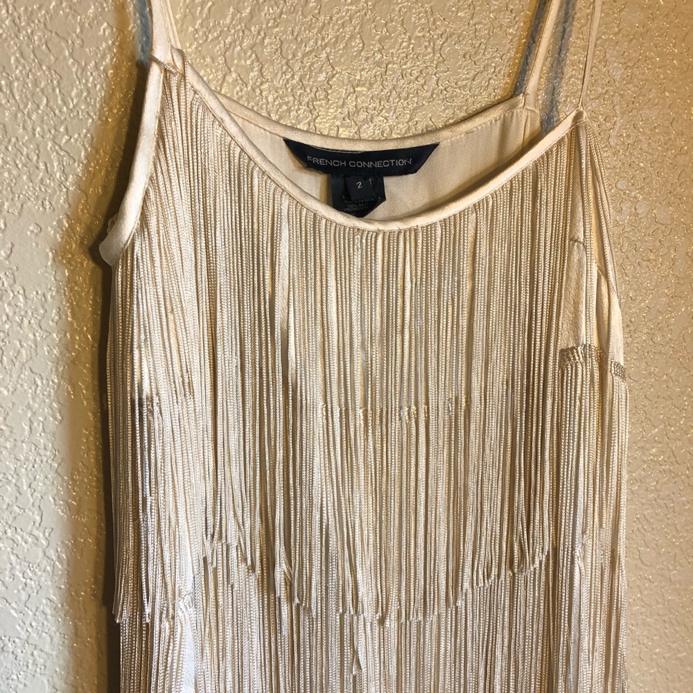 Fringe Shift Dress